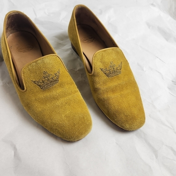 CHURCH'S Suede loafers size 6.5(36.5) in VGUC - Picture 5 of 9